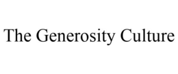 THE GENEROSITY CULTURE trademark