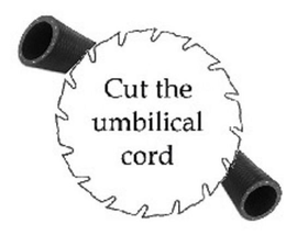 CUT THE UMBILICAL CORD trademark