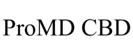 PROMD CBD trademark