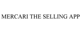 MERCARI THE SELLING APP trademark