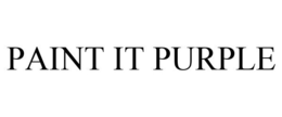 PAINT IT PURPLE trademark