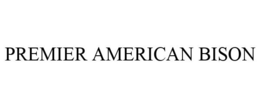PREMIER AMERICAN BISON trademark