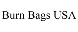 BURN BAGS USA trademark