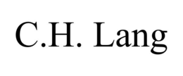 C.H. LANG trademark