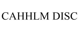 CAHHLM DISC trademark