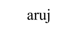 ARUJ trademark