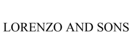 LORENZO AND SONS trademark