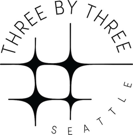 THREE BY THREE SEATTLE trademark