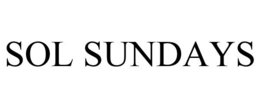 SOL SUNDAYS trademark