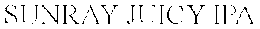 SUNRAY JUICY IPA trademark