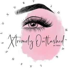 XTREMELY OUTLASHED BY: TRISH LUXURY 3 DMINK LASHES trademark