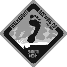 WALKABOUT BREWING CO, EST. 1997, SOUTHERN OREGON trademark