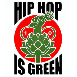 HIP HOP IS GREEN 1 0 trademark