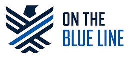 ON THE BLUE LINE trademark