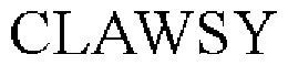 CLAWSY trademark