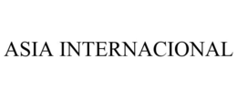 ASIA INTERNACIONAL trademark