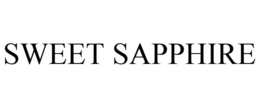 SWEET SAPPHIRE trademark