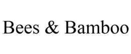 BEES & BAMBOO trademark