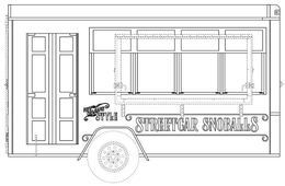 NEW ORLEANS STYLE STREETCAR SNOBALLS trademark