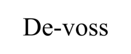 DE-VOSS trademark