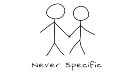 NEVER SPECIFIC trademark