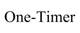 ONE-TIMER trademark