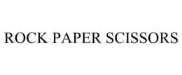 ROCK PAPER SCISSORS trademark