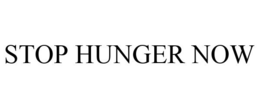 STOP HUNGER NOW trademark