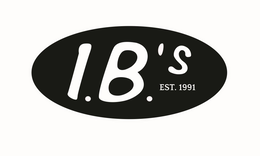 I.B.'S EST 1991 trademark