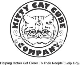 KITTY CAT CUBE COMPANY HELPING KITTIES GET CLOSER TO THEIR PEOPLE EVERY DAY. trademark