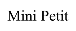 MINI PETIT trademark