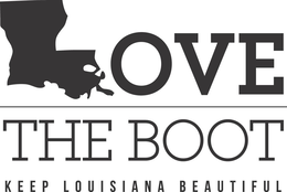 LOVE THE BOOT KEEP LOUISIANA BEAUTIFUL trademark
