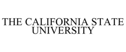 THE CALIFORNIA STATE UNIVERSITY trademark
