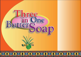 THREE IN ONE BUTTER SOAP trademark