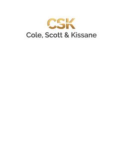 CSK COLE, SCOTT & KISSANE trademark