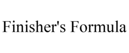 FINISHER'S FORMULA trademark
