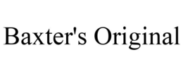 BAXTER'S ORIGINAL trademark