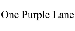 ONE PURPLE LANE trademark