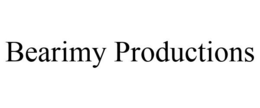 BEARIMY PRODUCTIONS trademark