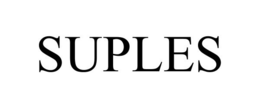 SUPLES trademark