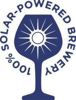 100% SOLAR-POWERED BREWERY trademark