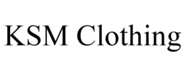 KSM CLOTHING trademark