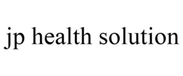 JP HEALTH SOLUTION trademark