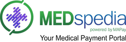 MEDSPEDIA POWERED BY MAPAY YOUR MEDICAL PAYMENT PORTAL trademark