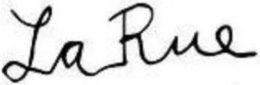 LARUE trademark