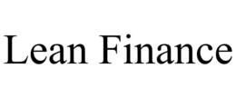 LEAN FINANCE trademark