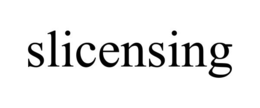 SLICENSING trademark