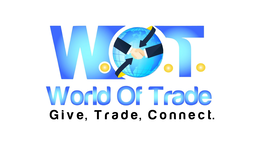 WOT WORLD OF TRADE GIVE, TRADE, CONNECT trademark