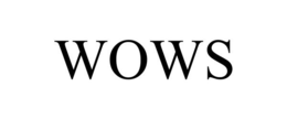 WOWS trademark
