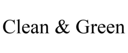 CLEAN & GREEN trademark